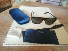 Gucci GGO341S Men's Sunglasses Tortoise /Black /White