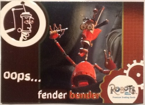 Robots the movie trading card - movie,