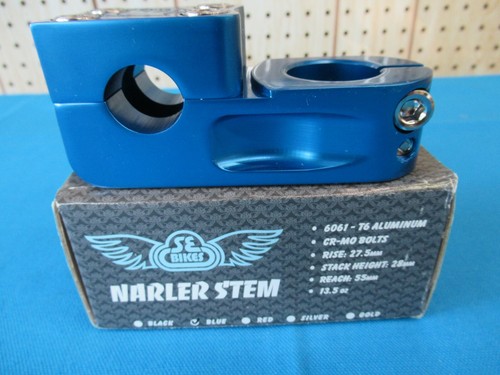 Racing bmx narler blue - blue, stem