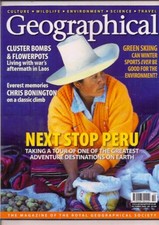 the geographical magazine-OCT 2005-NEXT STOP PERU.