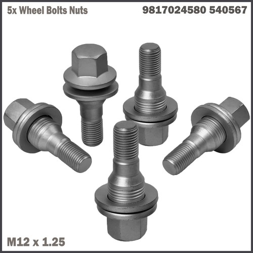 5pc wheel bolts nuts for - nuts,
