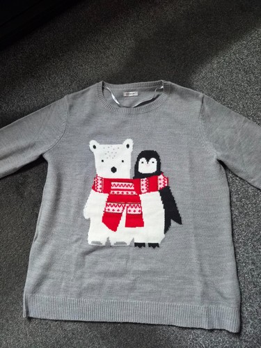 Ladies damart xmas jumper size - ladies,