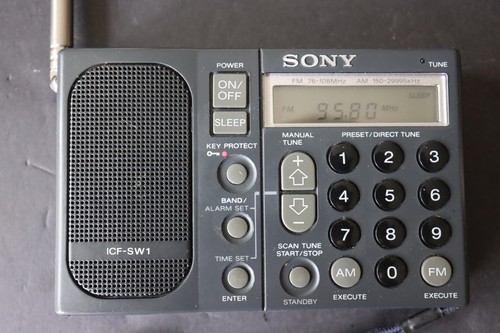 Sony icf sw1 stereo mw - lw,