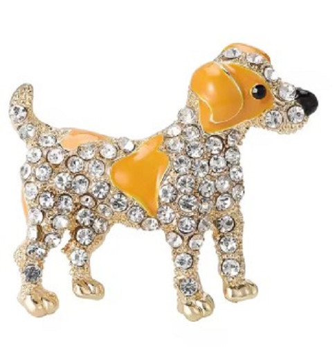 Jack russell terrier brooch - russell,