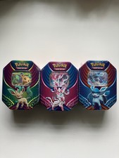 3 Tin Set Sylveon, Glaceon
