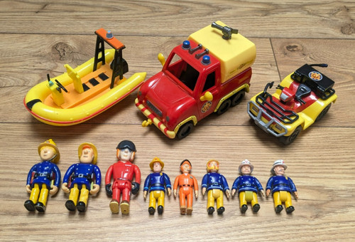 Fireman sam quad bike - sam,