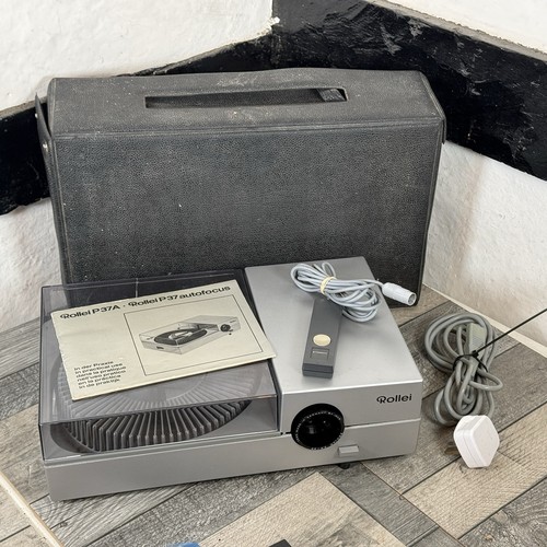 Rollei slide projector - rollei,