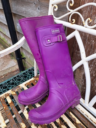 Briers purple wellies - purple,