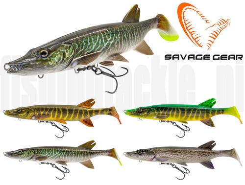 Savage gear pike shad - savage, 3d