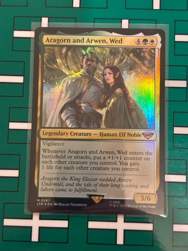 Aragon and arwen wed - and, arwen,