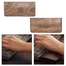Wooden keyboard wrist rest - wooden,