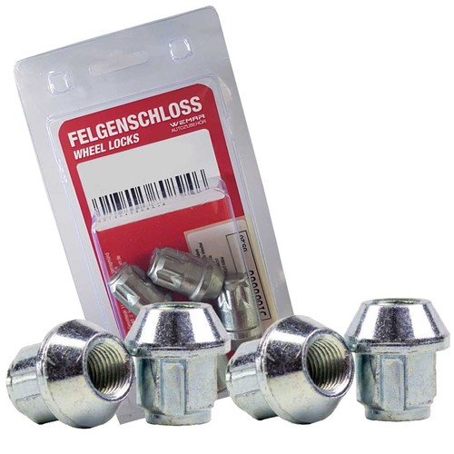 Wheel lock nuts tapered - , 60°