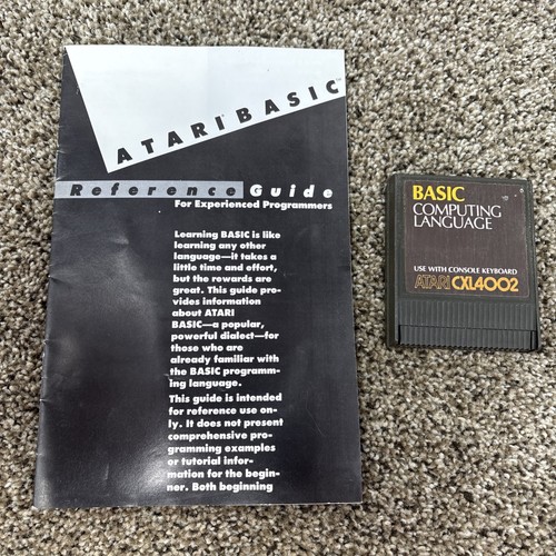 Atari 400 800 basic cartridge - atari,
