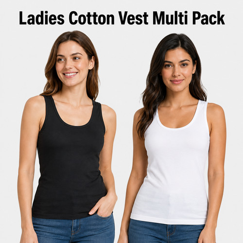 Ladies pack sleeveless - 1/2/3,