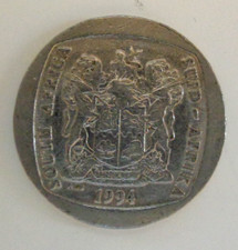 1994 South African 5 Rand coin