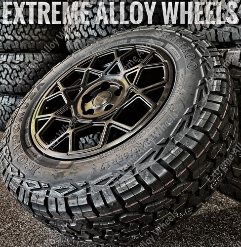 Black fred alloy wheels - 17",