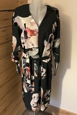 Next Tall UK 14 Grey Floral