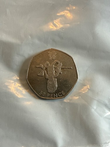 2011 50p coin olympic - 50p,