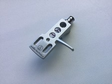AUDIO TECHNICA ALLOY HEADSHELL With CARTRIDGE WIRES ~ EXC. COND.
