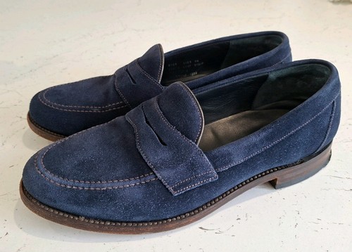 Loake eton mens - mens, blue