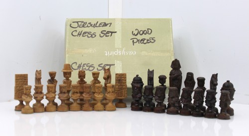 Hand carved wooden jerusalem - hand-carved,