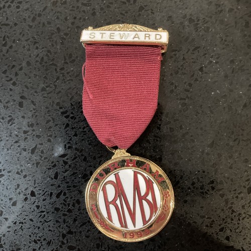 Masonic steward rmbi - steward, ribboned
