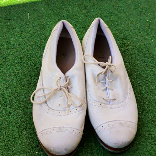 Bloch white lace oxford tap - lace-up,