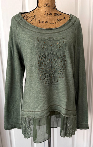Earl jeans top - boat, neck