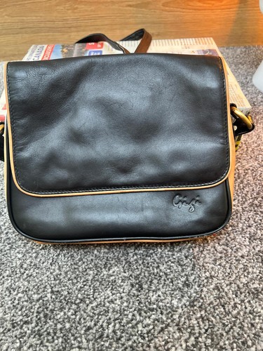 Gigi black ladies - black, leather