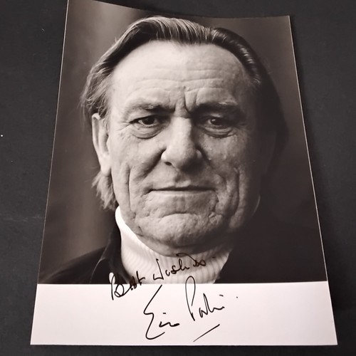 Eric porter signed photo - signed,