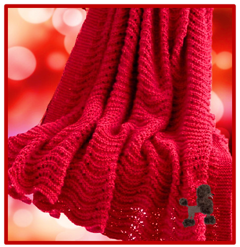Knitting pattern baby - pattern, blanket