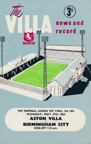 League cup final programme - league,