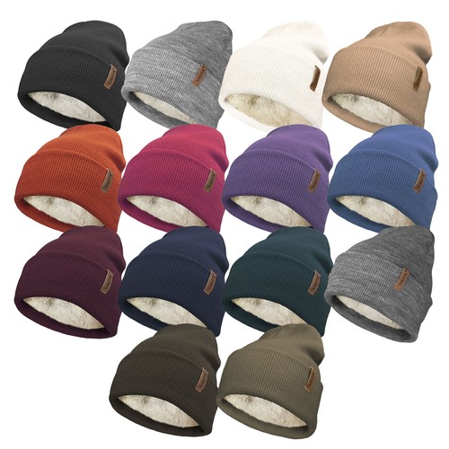 Beanie hat thermal liner teddy - beanie,