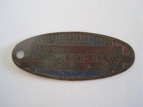 Identification tag lost - if,