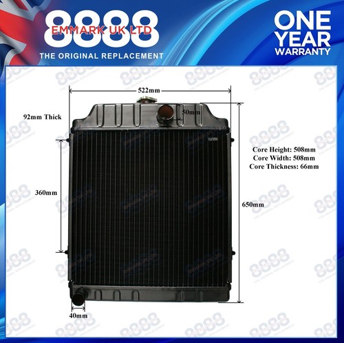 Radiator fits massey - radiator, ferguson
