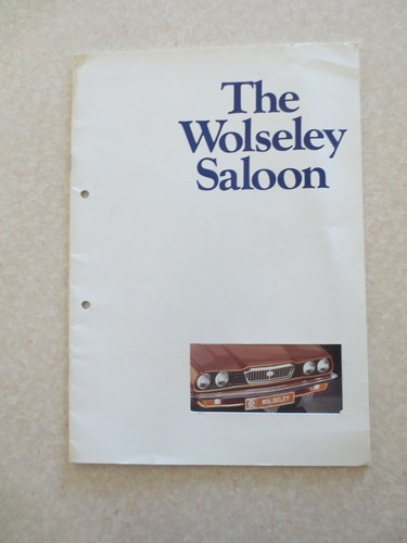 Original 1975 wolseley 22 - original, 18-22