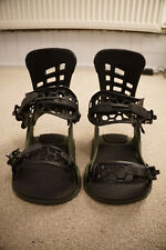 Union STR Large Snowboard Bindings Olive Green 