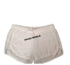Ladies White Beach Hotpants
