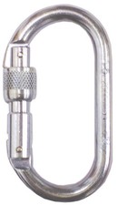 Foin oval steel screwgate - steel,