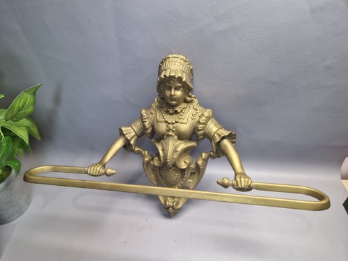 Antique victorian bust - bust, brass