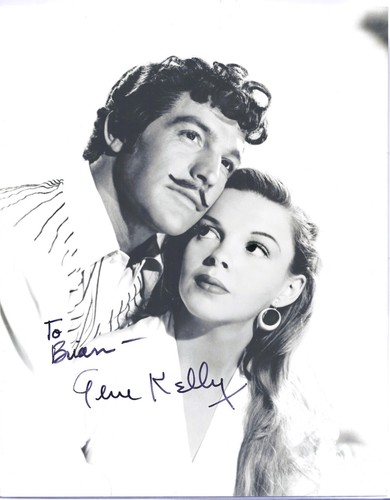 Unique gene kelly signed - unique,