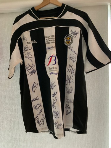 Signed mirren shirt - st,
