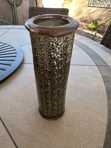 Handmade pottery vase - handmade,