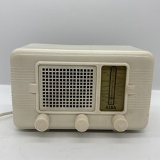 Alba Midget C112 Valve Radio Vintage 1940s For Restoration / Untested Etc