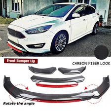 Carbon Style Front Bumper Lip