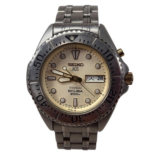 Seiko ags 5m43 0b70 - ags, kinetic