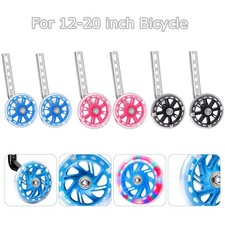 Kids Bicycle Stabilisers Flash Wheels 12-20" Universal Training Children Bike