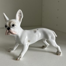 Royal Vienna Augarten  French Bulldog Figurine by R. Ullman - Augarten Art Deco