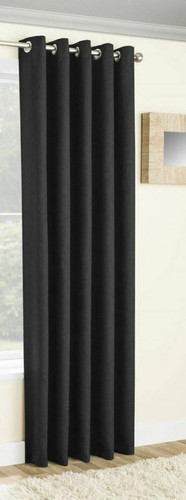 Door window curtain - door/window, black