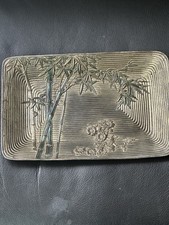 Antique Japanese Bronze Tray